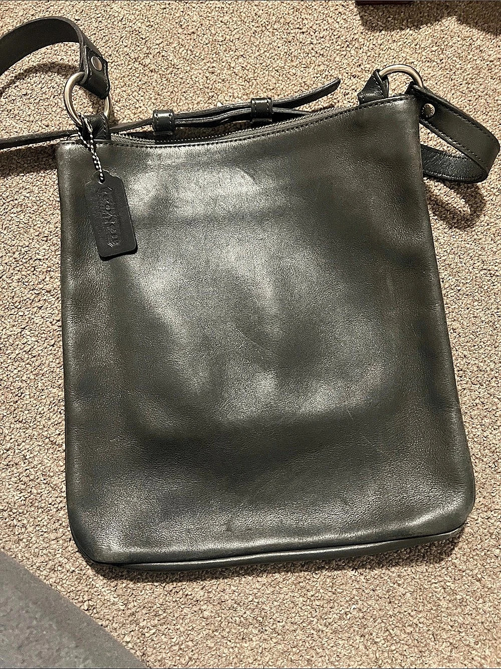 Coach Vintage Legacy Slim Crossbody Bag Black